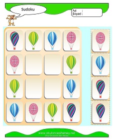 Sudoku Çocuk Bulmacaları